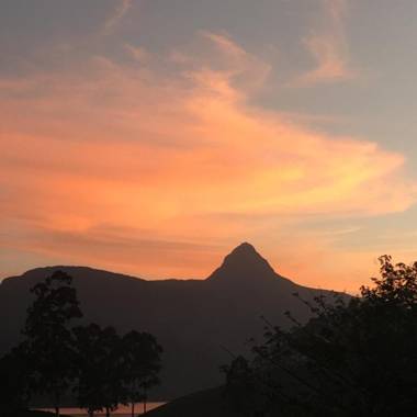 Butterfly Mountain Lake Side