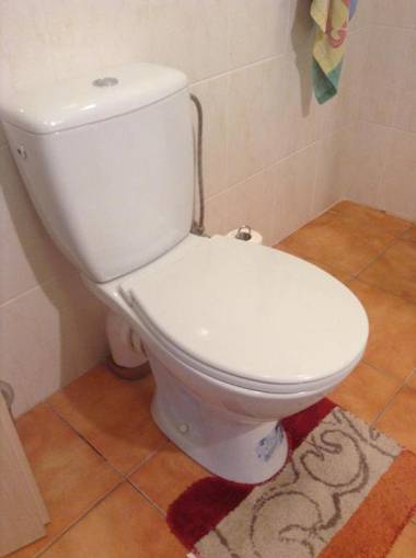 Two-level apartment by a lake