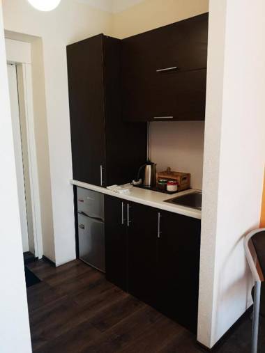 Double studio apartment with balcony