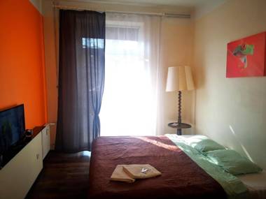 Double studio apartment with balcony