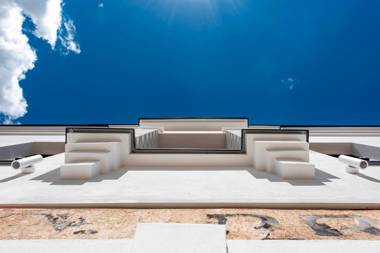 Small attic rooms in Kaunas old town