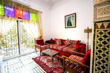 3 bedrooms appartement with enclosed garden and wifi at Fes
