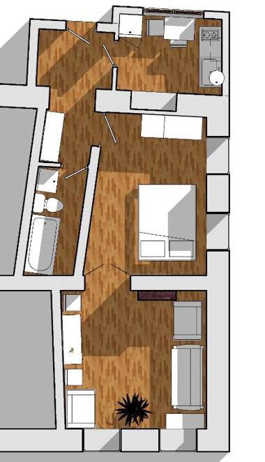 Authentic apartment in the centre