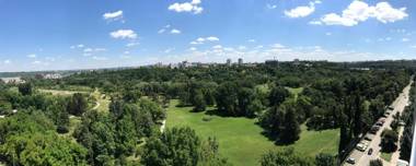 Fantastic View on Chisinau Center and Two Botanical Gardens - 2BR