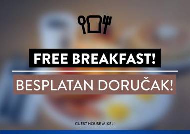 Guest House Mikeli (BESPL. DORUCAK)-(FREE BREAKFAST)