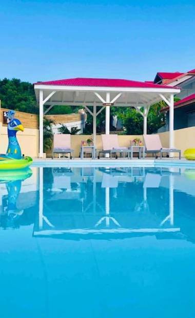 Beautiful suite S11 pool sea view Pinel Island