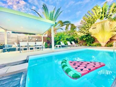 Villa Magellan walkable Orient Bay beach private pool