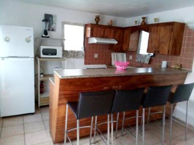 2 bedrooms house with sea view furnished garden and wifi at La Savane 2 km away from the beach