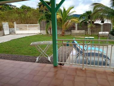 Maison de 4 chambres avec jardin clos et wifi a Le Diamant a 3 km de la plage