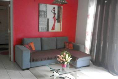 Appartement de 2 chambres avec vue sur la mer piscine partagee et terrasse amenagee a Schoelcher a 1 km de la plage