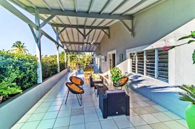 Villa de 5 chambres a Le Vauclin a 500 m de la plage avec vue sur la mer piscine privee et jardin clos