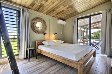 Villa Latitude 14.54 : 4 ch piscine vue mer spot de kitesurf