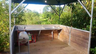 Propriete de 2 chambres avec piscine partagee jardin amenage et wifi a Le Robert a 1 km de la plage