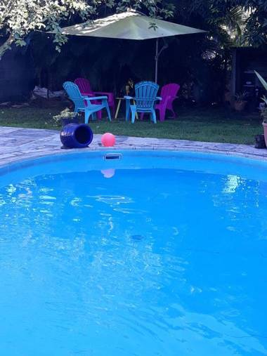 Appartement d'une chambre avec piscine partagee jardin clos et wifi a Ducos