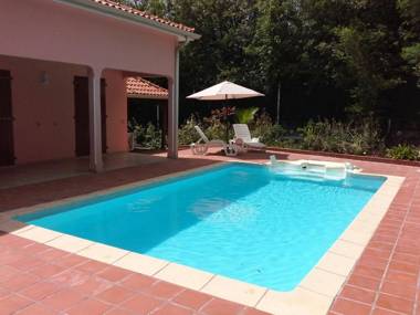 Villa de 4 chambres a Sainte Luce a 500 m de la plage avec piscine privee jacuzzi et jardin amenage
