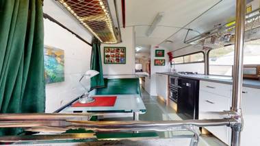 Gozo Bus Glamping - Stay on a 1974 vintage Maltese bus in Xlendi