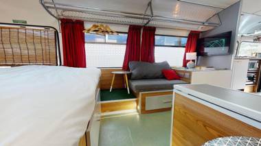 Gozo Bus Glamping - Stay on a 1974 vintage Maltese bus in Xlendi