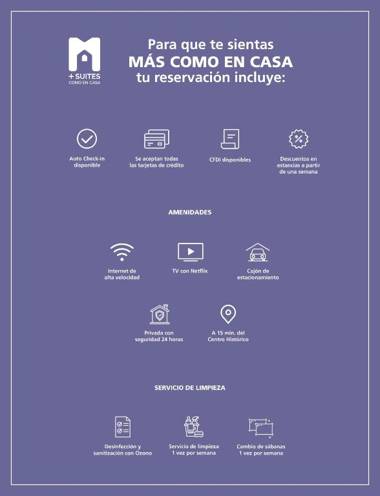 Suite Loft Amplio Nuevo Salida a CDMX 204A