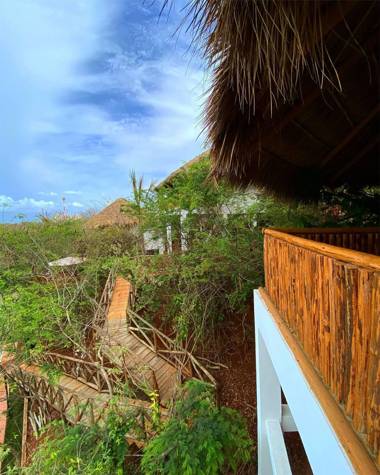Cabañas de Lujo a dos minutos de la playa