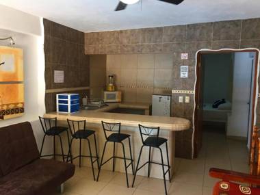 Villa Palmitas acogedor departamento nivel piscina gigante jardines