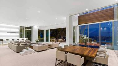 Ultra Modern Beachfront Villa with Full Staff