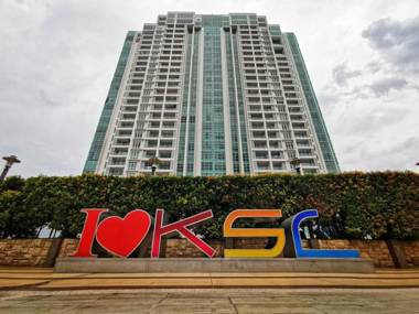 KSL JB City Sunrise View suite NETFLIX WIFI6pax
