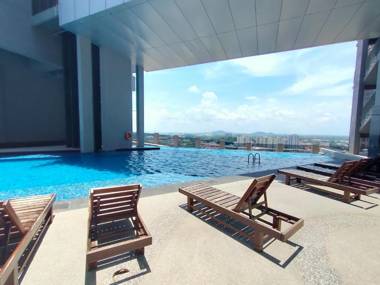 HoneyMoon Bathtub Suite at Malacca Town