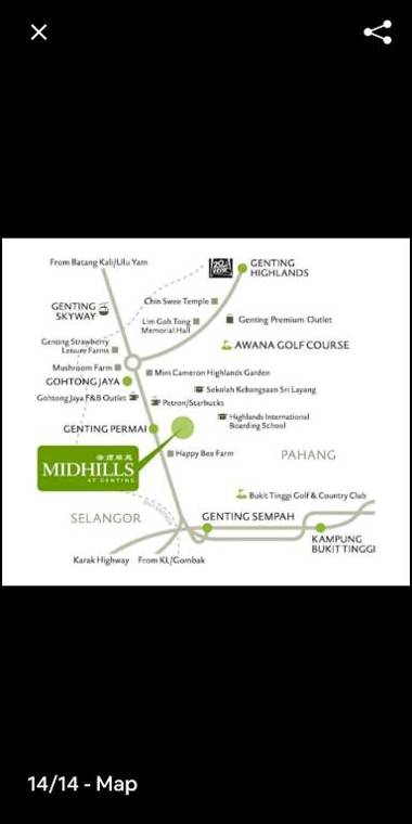 Home Sweet Home 1303 Midhill Genting [FREE WIFI]