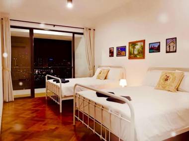 Seaview 3Bedroom Family Suite for 8p with Balcony