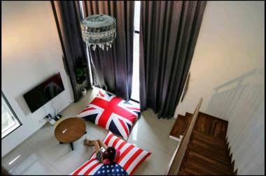 V35 Vince Designer Penthouse I-City Central Wifi