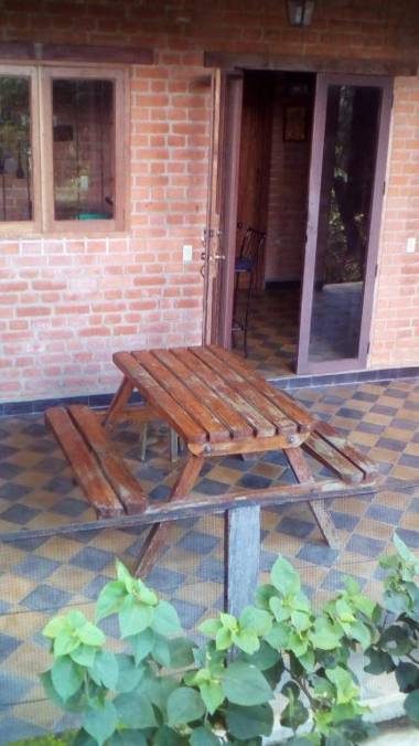 Cabañas Lobotepe 2 bedroom apartment in lush garden 3 blocks from beach and center of San Juan