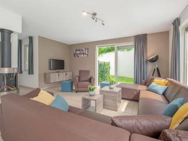 Luxurious villa with indoor swimming pool and sun shower