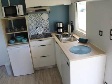 Compact 4 person chalet in Friesland