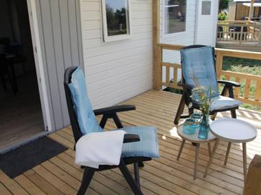 Compact 4 person chalet in Friesland