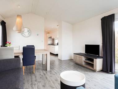 Well furnished chalet with microwave in a water-rich area