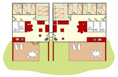 Bungalow 14 personen