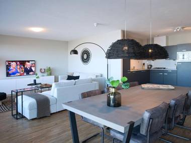 Two room apartment overlooking the harbor