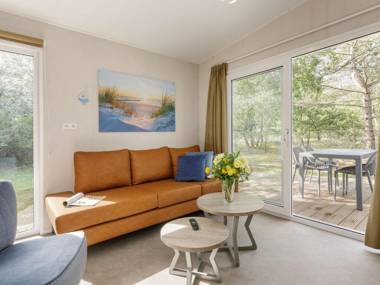 Comfortable chalet with two bathrooms near the beach