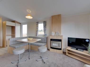 Well furnished chalet with WiFi near the Hunebedcentrum