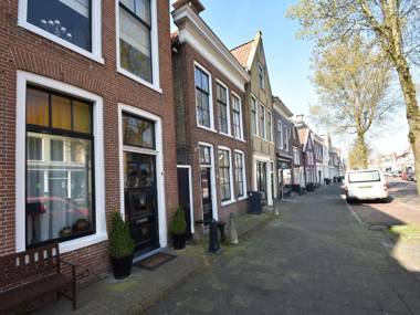 Monument building in the centre of Harlingen close to the ferry to the islands