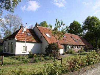 Restored back building of a farm.