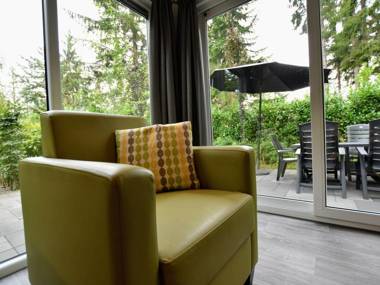 Nice chalet with dishwasher and wooded location