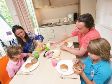 Nicely furnished bungalow with dishwasher in De Veluwe