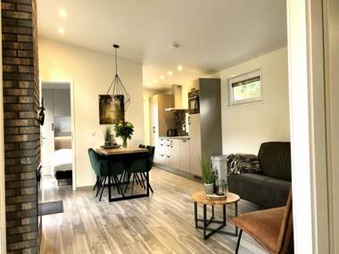 Luxury chalet with fireplace near the Veluwe