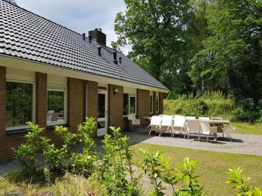 Nice holiday home with fireplace located in nature