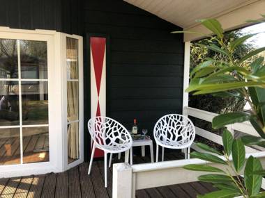 Cozy Boschalet in Voorthuizen with access to swimming pool