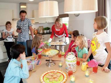 Villa de luxe with sauna whirlpool & steam shower