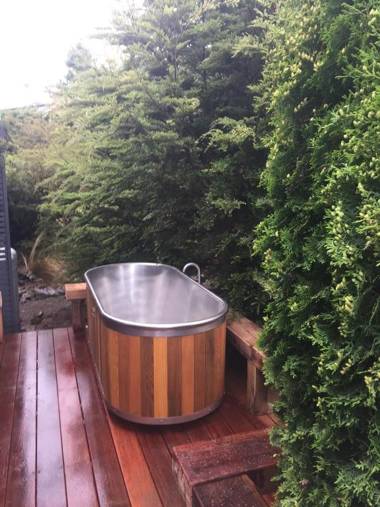Black Beech House with Stunning Outdoor Bath