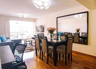 NICE APARTMENT IN PARDO AV. MIRAFLORES WITH POOL & GYM!