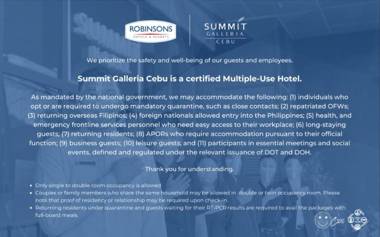 Summit Galleria Cebu - Multiple Use Hotel